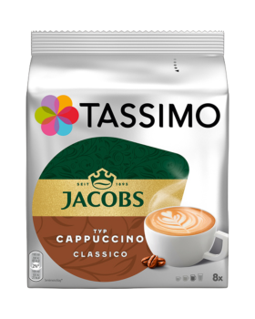 Tassimo Jacobs Typ Cappuccino Classico, 8 Portionen, 260g